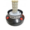 "TENTO" Rechargeable Multi-Function Warning Light Yellow. Magnetic base.