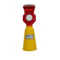"TENTO" Solar Barricade Flashing Light For PE Cone
