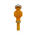 "TENTO" Solar Barricade Flashing Light For Unbreakable Cone