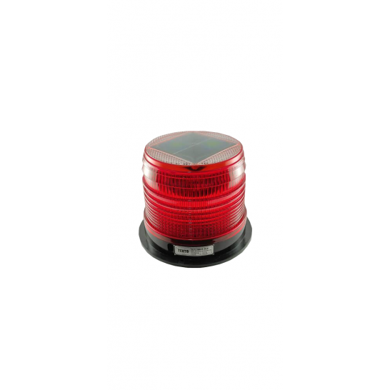 TENTO Solar LED Flashing Light Magnetic Base 18cm | SLFL1800 | Beacon Light Warning Light