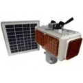 "TENTO" Solar LED Strobe Light Yellow 6 Sided