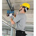 BOSCH GBH 18V-26 with GDE 18V-16 Cordless Rotary Hammer Sds-Plus with Dust Extractor System.