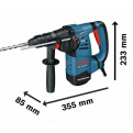 BOSCH GBH 3-28DFR PRO Rotary Hammer Drill with SDS-Plus. 800W.