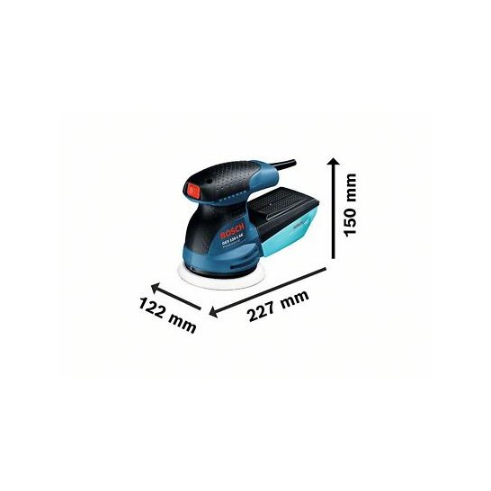 BOSCH GEX 125-1AE Professional. Random Orbit Sander. 125mm. 250W.