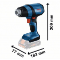 BOSCH GHG 18V-50 Professional Cordless Hot Air Gun / Heat Gun. Option for Set or Bare Unit