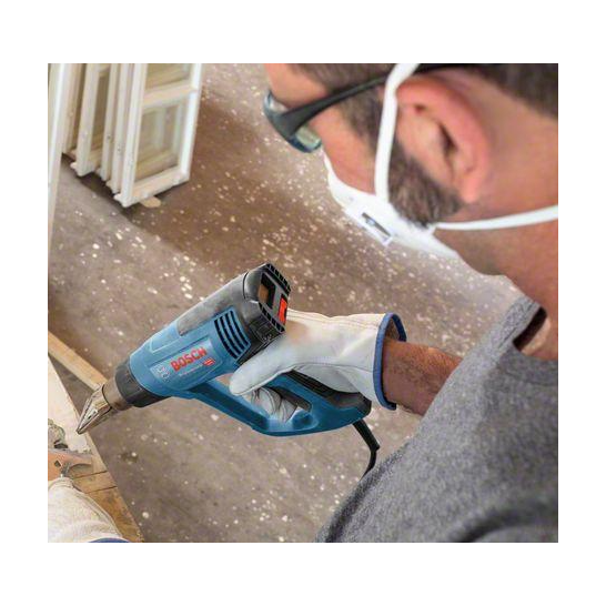 BOSCH GHG 20-63 Professional Hot Air Gun/Heat Gun Kit. Comes with accessories