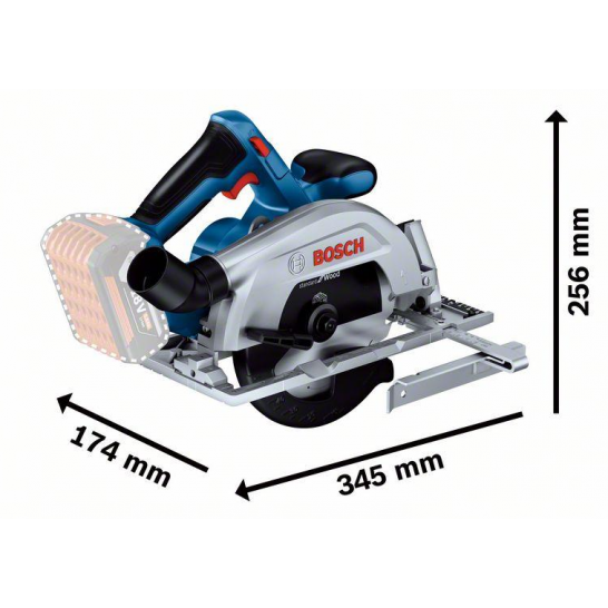BOSCH GKS 185-Li Professional Cordless Circular Saw. Bare Unit or Set