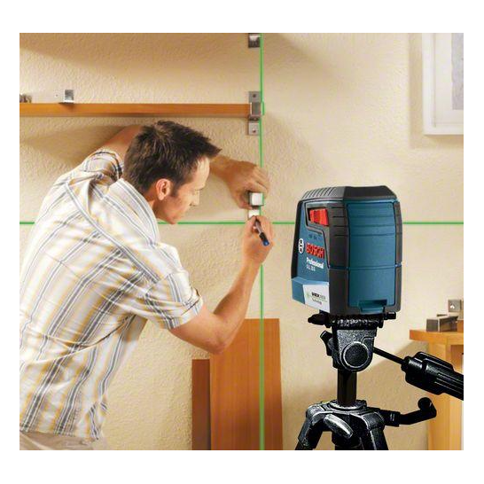 BOSCH GLL 30G Professional Green Line Laser. Up To 10M With Greater Visibility