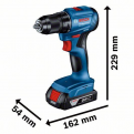 BOSCH GSR 185-Li Professional Cordless Drill/Driver With Brushless Motor