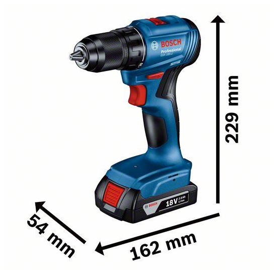 BOSCH GSR 185-Li Professional Cordless Drill/Driver With Brushless Motor