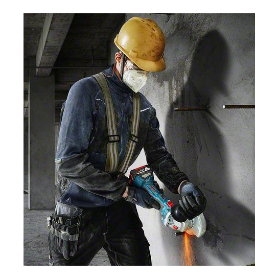 BOSCH GWS 180-LI Professional Cordless Angle Grinder 4 Inch 18V 4.0Ah Battery