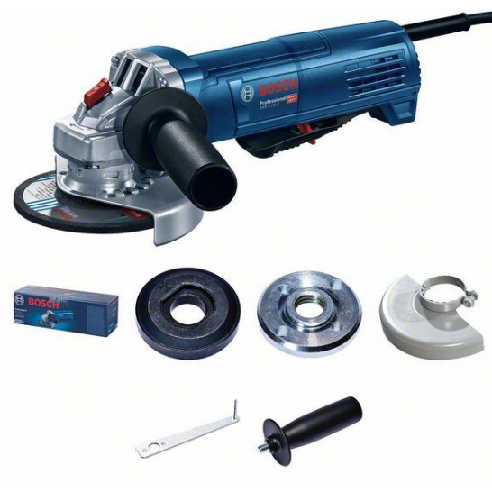 BOSCH GWS 9-100P Professional Angle Grinder Paddle Switch 4" (100mm) 900W