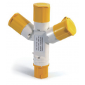 3 Way Industrial Plug & Socket 16Amp