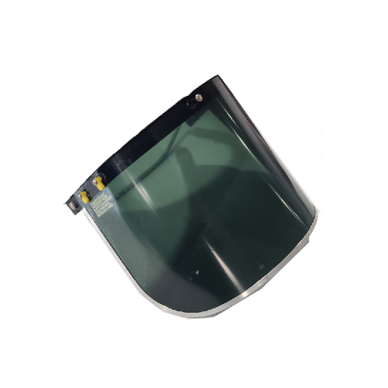 BLUE EAGLE PVC Face Shield Visor. FC-48G3. Light Green Visor. Taiwan.