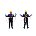 "PROLOK" Aluminium Full Body Harness With Double Lanyard Set PSB Approved