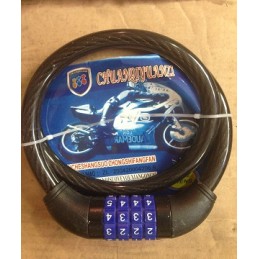 Bicycle Number Lock 12mm Dia X 800mm Length