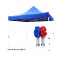 Blue Auto Foldable Tentage / Gazebo Comes With Stand