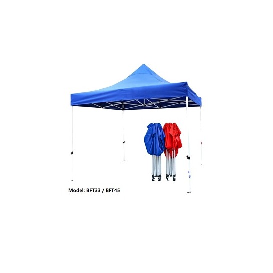 Blue Auto Foldable Tentage / Gazebo Comes With Stand