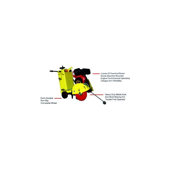 14'' Concrete Cutter C/W Launtop Diesel Engine
