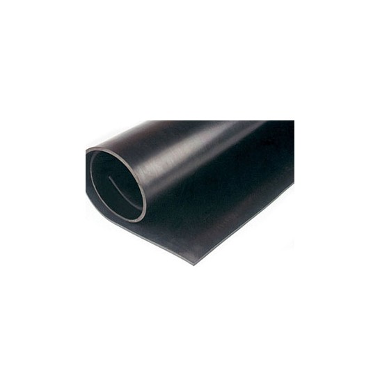 Black Natural Rubber Sheet (Smooth)
