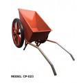 H/D Two Wheels Concrete Truck | Concrete Cart | Sand Cart | Steel Tray Wheel Trolley