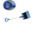 Flat Shovel With Plastic D Grip