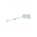 White Full Steel Handle Shovel(Flat Head)