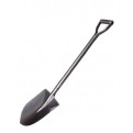 White Full Steel Handle Shovel(Round Head)