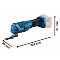BOSCH GOP 185-LI Professional. Cordless Multi-Cutter. trimming. adjusting. repairing.