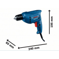 BOSCH GBM 400 Professional Drill. Screwdriver. Metal/Plastic/Wood. 400W.