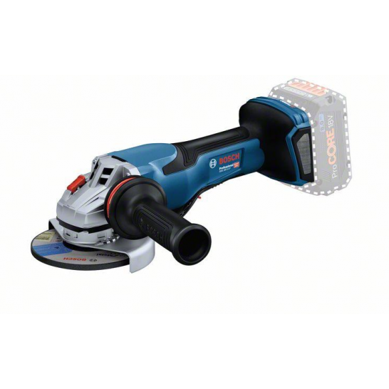 BOSCH GWS 18V-15P Cordless 5Inch (125mm) Angle Grinder Deadman Switch (Solo)