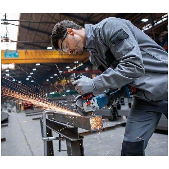 BOSCH GWS 18V-15P Cordless 5Inch (125mm) Angle Grinder Deadman Switch (Solo)