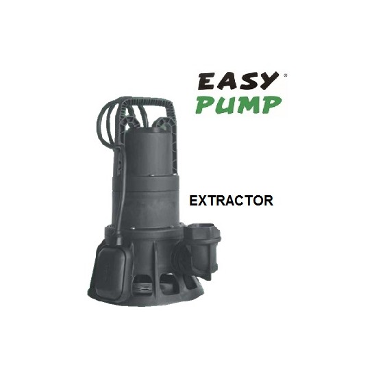 EASYPUMP EXTRACTOR. Dirty Water Pump. Submersible Pump.