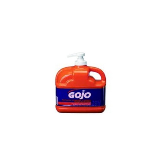 Orange Hand Cleaner With Dispenser