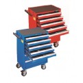 7-Drawer Tool Trolley Blue With Tools [262pcs]