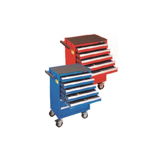 7-Drawer Tool Trolley Blue With Tools [262pcs]