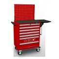7-Drawer Tool Tralley-Working Table Type