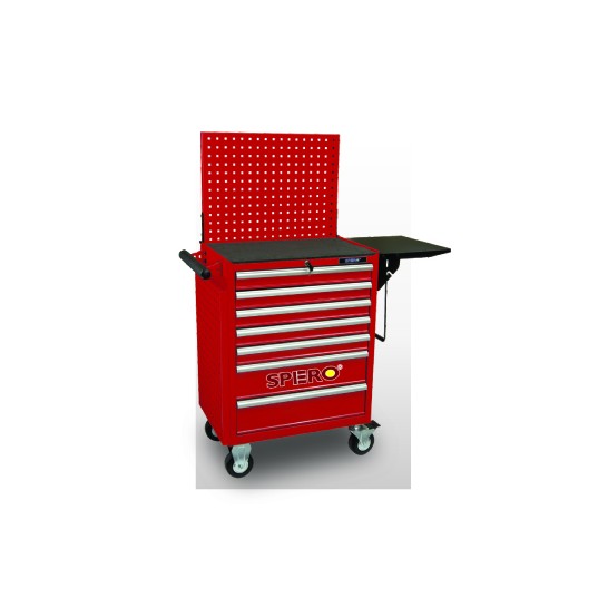 7-Drawer Tool Tralley-Working Table Type