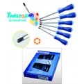 6PC Torqux Head And Hex Shank Screwdriver Set
