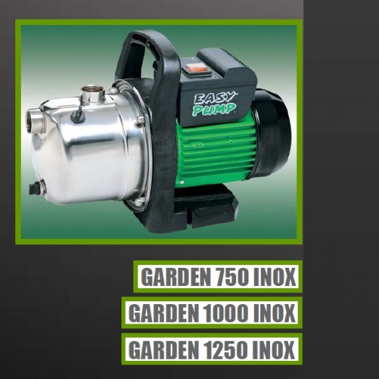 EASYPUMP Garden Pump. Self-priming multistage pumps. Submersible Pump.