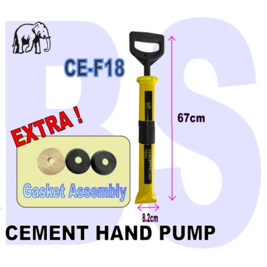Cement Hand Pump. Flat head. Grouting Gun. Mortar Gun.