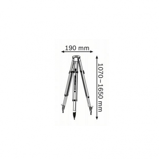 BOSCH BT 170HD Tripod Stand 107-165CM