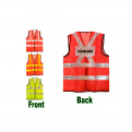 Safety Vest with Words- Lifting Supervisor, Banksman, Fire Watchman, Lifting Supervisor, Rigger/Signalman, Traffic Controller