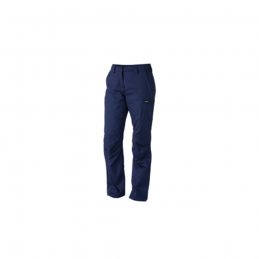 "PROSAFE" Front Zip Cotton Trousers