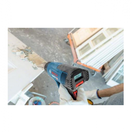 BOSCH GHG 20-63 Professional Hot Air Gun/Heat Gun Kit. Comes with accessories