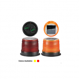 TENTO Solar LED Flashing Light Magnetic Base 18cm | SLFL1800 | Beacon Light Warning Light
