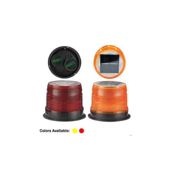TENTO Solar LED Flashing Light Magnetic Base 18cm | SLFL1800 | Beacon Light Warning Light