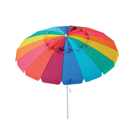 H/D 100" BEACH UMBRELLA C/W STAND