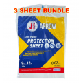 Plastic Drop Sheet for Painting and Renovation. Drop Cloth. Protection cover