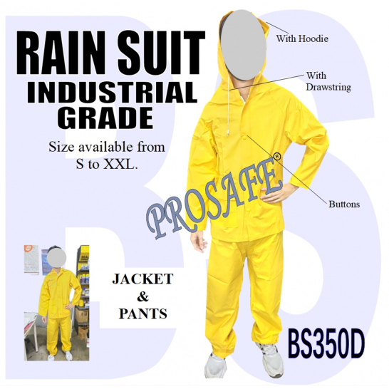 PROSAFE Industrial PVC Rainsuit